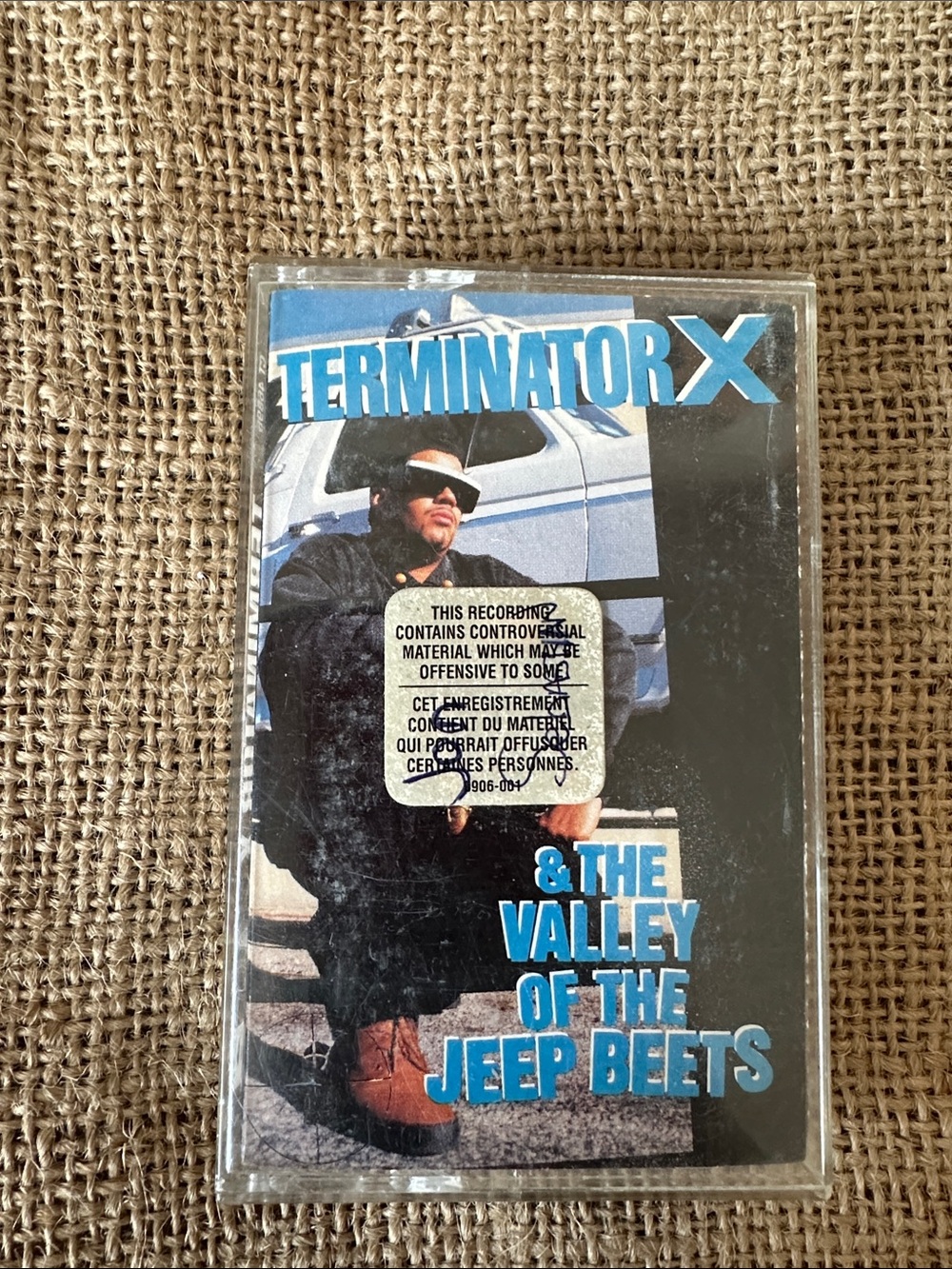Terminator X. Valley of the jeep beats. First edition. Cassette tape.